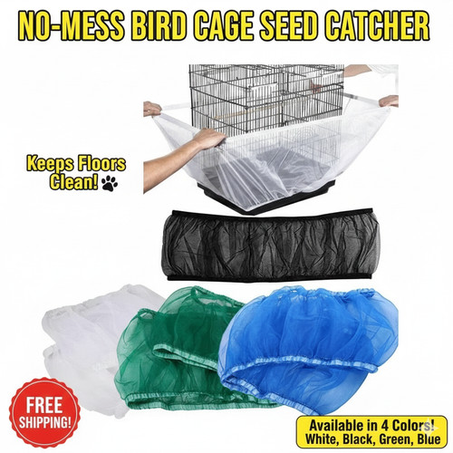 Bird cage seed catcher - bird, mesh