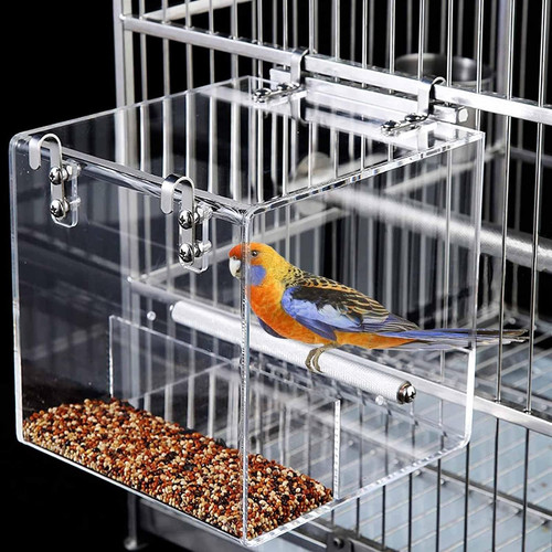 Mess bird feeder for - no, cage