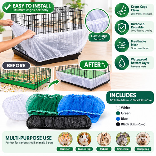Bird cage seed catcher skirt - seed,
